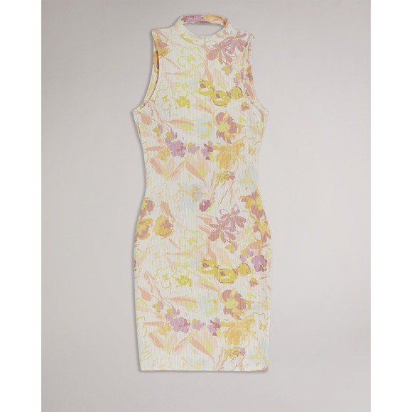 Ted Baker Effi Cutout Twist Back Bodycon Dress Size 8 (brand size 3) NWT $175 - Picture 2 of 8